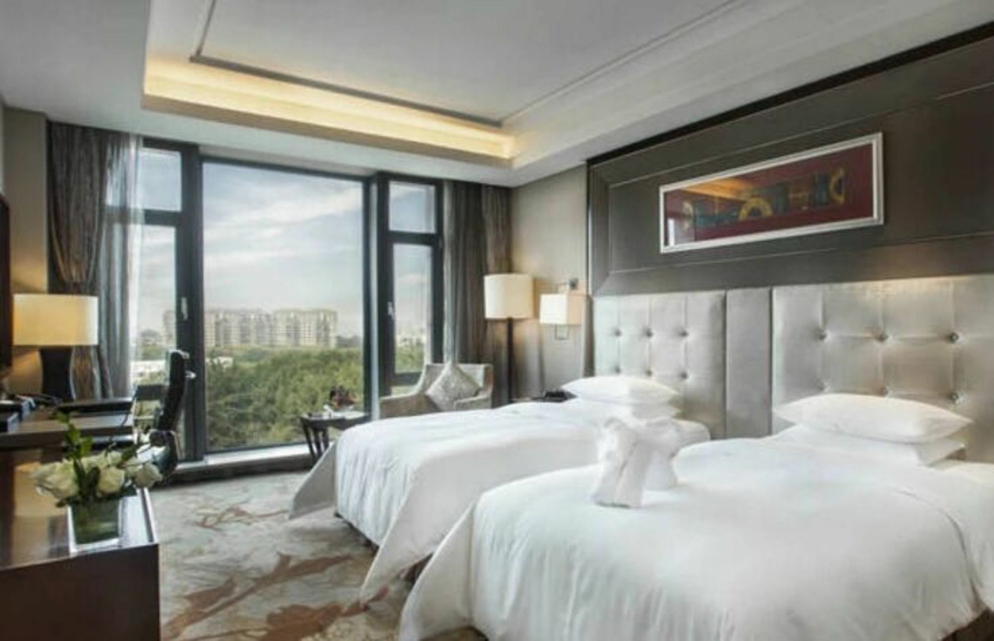Xi'an Tanglong International Hotel Bagian luar foto